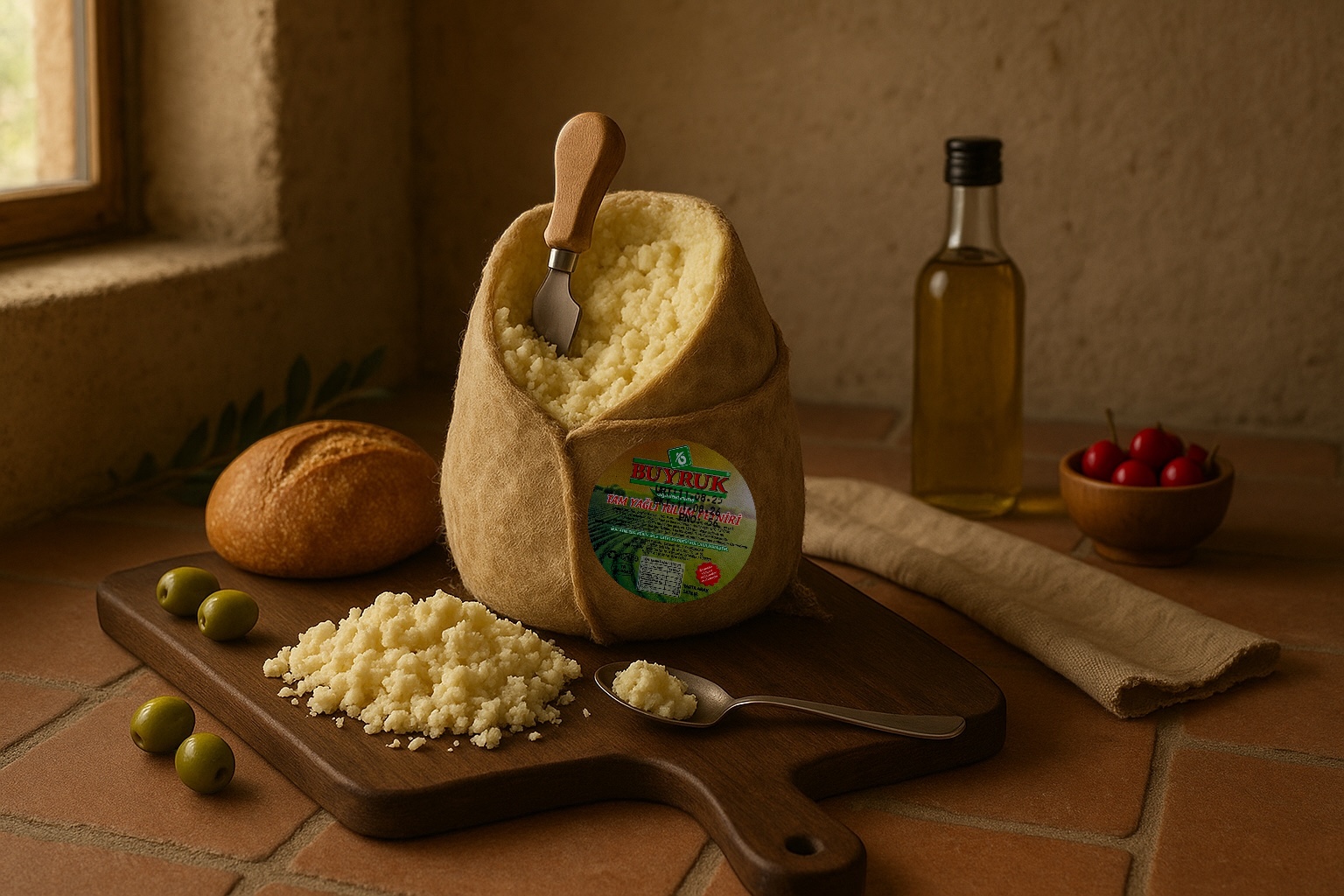 Erzincan Deri Tulum Peyniri